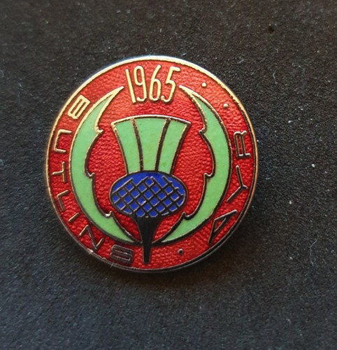 Butlins badge ayr 1965 - badge,