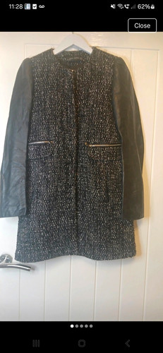 Zara women black white tweed - women,