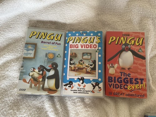 Pingu vintage vhs video - pingu,