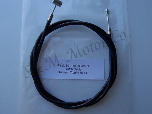 Triumph clutch cable t100 tr6 - triumph,