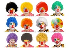 AFRO WIG FANCY DRESS CURLY WIGS FUNKY DISCO CLOWN MENS/LADIES COSTUME 70S HAIR