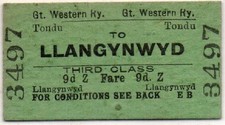 Great Western Railway Ticket