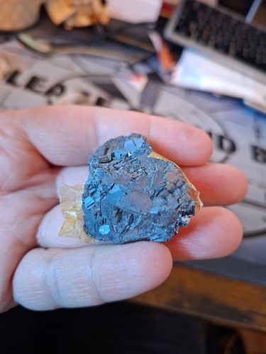 Galena crystal specimen - crystal, –
