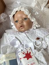 Sigikid Artist Porcelain Doll 60cm-Jasmin Tenbusch-Limited with Box /COA-Germany