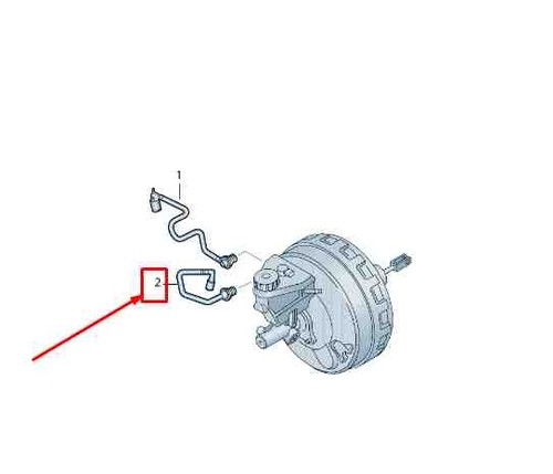 Amarok brake vacuum - vw,