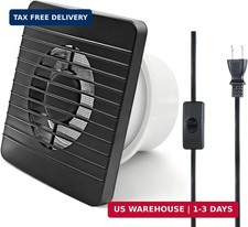 4inch Exhaust Fan, Black