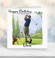 Personalised Golf Birthday