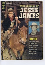 Legend of Jesse James  #1 Gold Key 1965