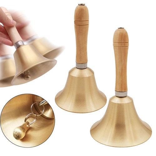 Hand bell solid handbell - bell,