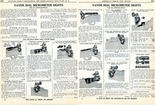 1939 3pg Print Ad of Vaver