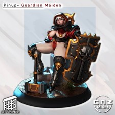 Guardian maiden printed - guardian, 3d