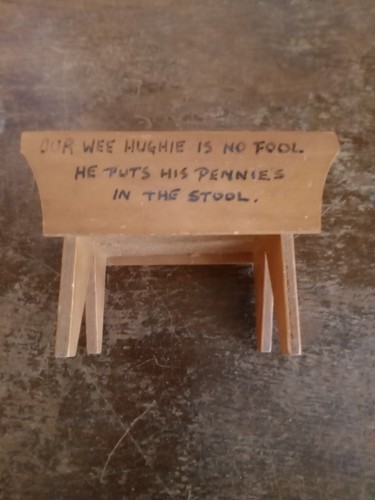 Scottish vintage wooden - vintage,