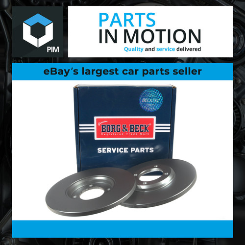 Brake discs pair solid - brake,