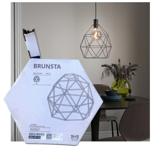 Ikea brunsta pendant lamp - ikea,