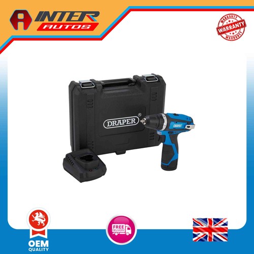 Draper 12v drill driver x - drill,