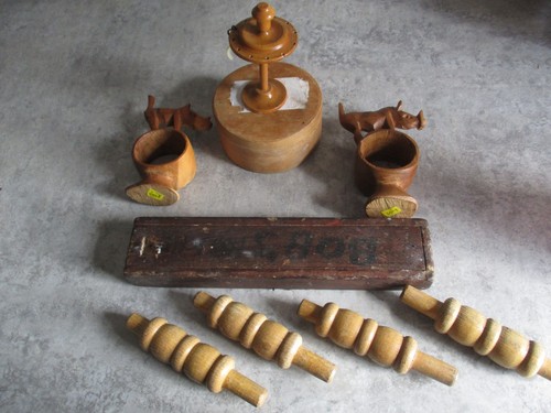 Collection small treen - ,