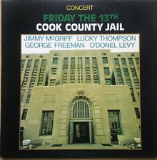 JIMMY MCGRIFF FRIDAY 13TH COOK COUNTY JAIL 1973 UK PEOPLE VINYL LP PLEO 17 EX