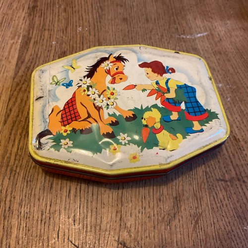 Vintage horner toffee tin - ,