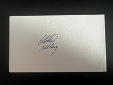 STEFAN EDBERG - LEGENDARY TENNIS PLAYER - SIGNED WHITE CARD