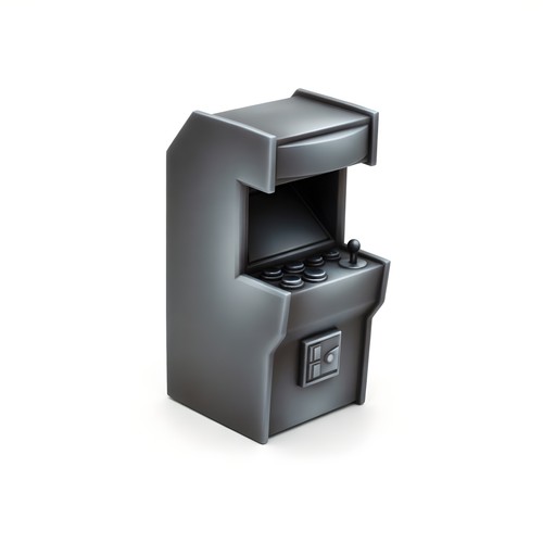 Arcade machine miniature - arcade,