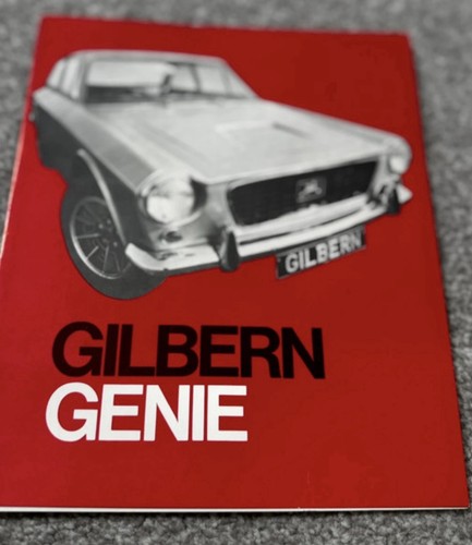 Gilbern genie orig 1968 mkt - genie, uk