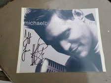 Michael Buble signed photo