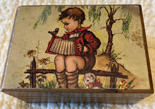 Vintage swiss hummel wood - hummel,