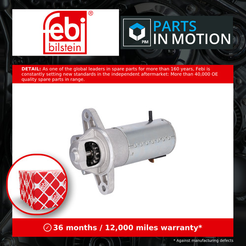 Starter motor fits ford - fits,
