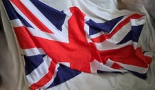 Union Jack United Kingdom Flag with brass eyelets (5 x 3 Ft)