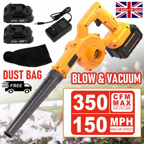 350cfm 21v 150mph cordless - 21v,