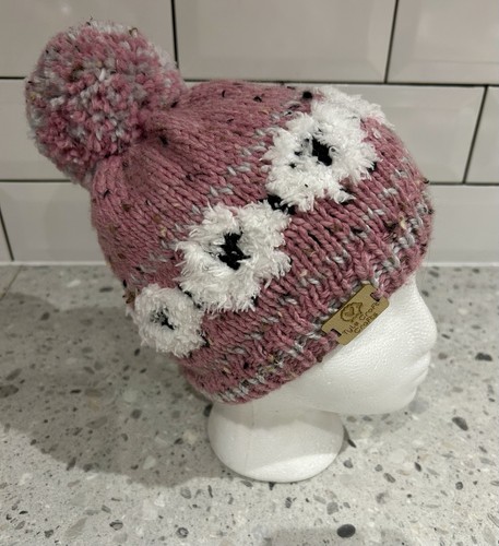 Hand knitted beanie - knitted, hat