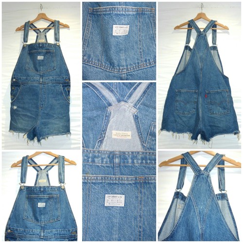 Levis shortall dungaree set - levis,