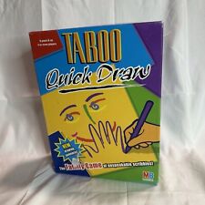 Taboo Quick Draw Game by PARKER 2002 Board Game - Complete With Instructions