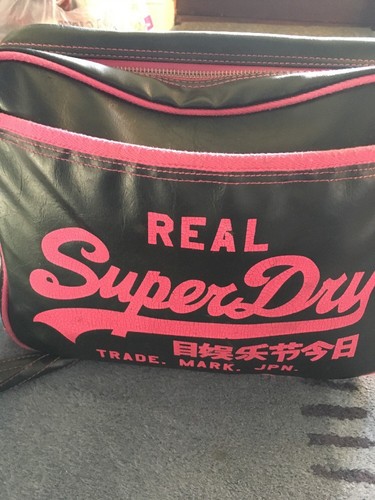 Superdry alummi bag - bag, black