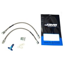 JDMGarageUK Turbo Oil Feed Braided Lines For Nissan Skyline R32 R33 R34 GTR
