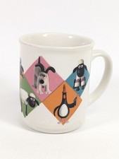 Vintage Wallace and Gromit Mug Churchill Shaun the Sheep Novelty Made In England