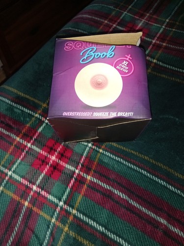Squeeze boob stress reliever - boob,