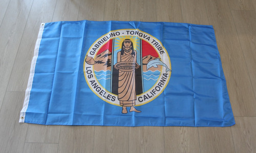 Gabrielino tongva banner - tongva, flag