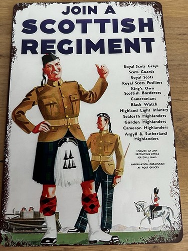 Scottish regiments military - scottish,