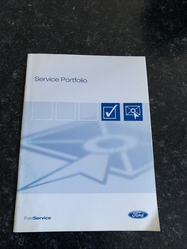 Rare ford service history book - rare,