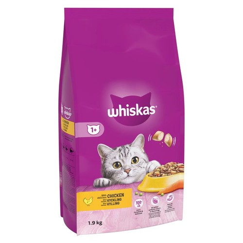 9kg chicken whiskas dry - 1.9kg,