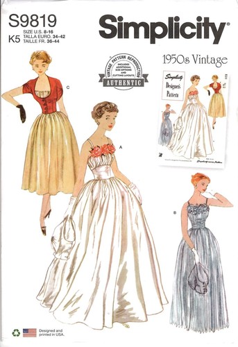 Simplicity s9819 sewing - s9819,