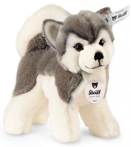 Steiff bernie husky dog - steiff,