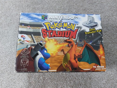 N64 pokemon stadium - boxed, with