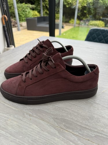 Reiss suede trainers uk8 - suede,