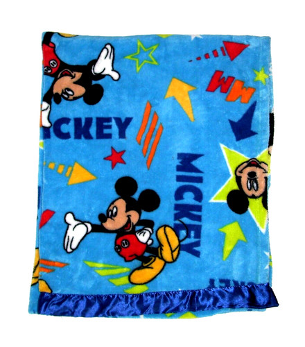 Mickey mouse blue - mickey, blanket