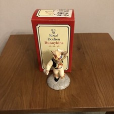 Royal Doulton Bunnykins Figurine "Morris Dancer" Signed with box