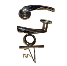 Door Handles Twist Lever Round