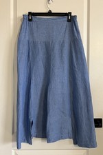 SHIRIN GUILD Blue 100% Linen