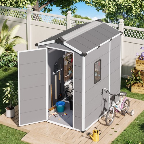 4x6 outdoor shed - ft,